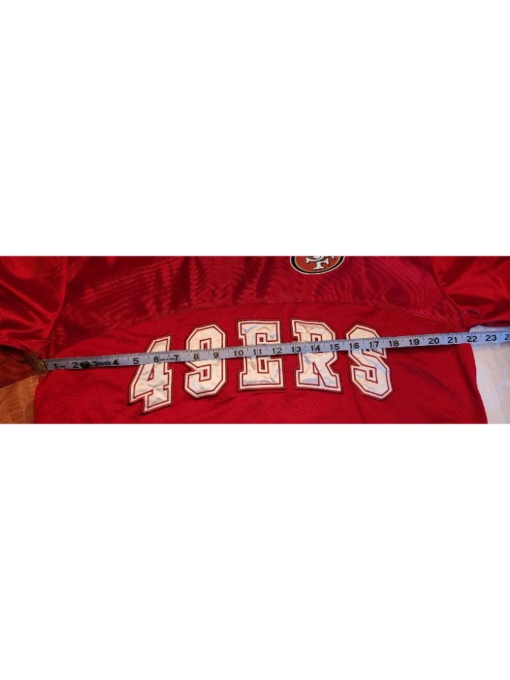 nfl ultra game SAN FRANCISCO 49ERS womens LARGE crop top jersey style - Picture 7 of 10